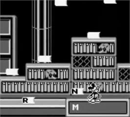 In game image of Mickey's Ultimate Challenge on the Nintendo Game Boy.