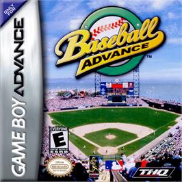 Box cover for Baseball Advance on the Nintendo Game Boy Advance.