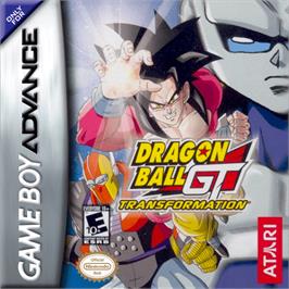 Box cover for Dragonball GT: Transformation on the Nintendo Game Boy Advance.