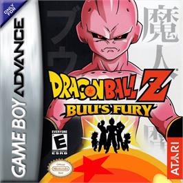 Box cover for Dragonball Z: Buu's Fury on the Nintendo Game Boy Advance.