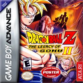 Box cover for Dragonball Z: Legacy of Goku 2 on the Nintendo Game Boy Advance.
