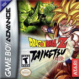 Box cover for Dragonball Z: Taiketsu on the Nintendo Game Boy Advance.