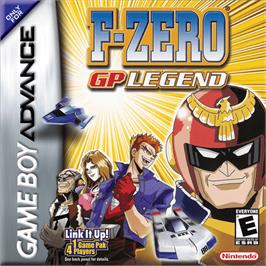 Box cover for F-Zero: GP Legend on the Nintendo Game Boy Advance.