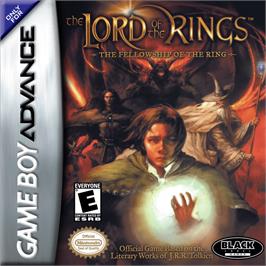 Box cover for Lord of the Rings: The Fellowship of the Ring on the Nintendo Game Boy Advance.