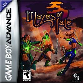 Box cover for Mazes of Fate on the Nintendo Game Boy Advance.