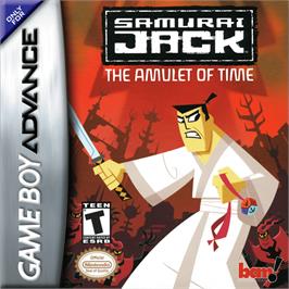 Box cover for Samurai Jack: The Amulet of Time on the Nintendo Game Boy Advance.