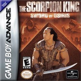 Box cover for Scorpion King: Sword of Osiris on the Nintendo Game Boy Advance.