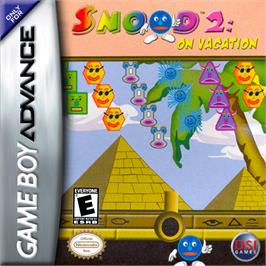 Box cover for Snood 2: On Vacation on the Nintendo Game Boy Advance.