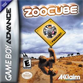 Box cover for ZooCube on the Nintendo Game Boy Advance.
