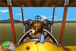 In game image of Wings on the Nintendo Game Boy Advance.