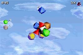 In game image of ZooCube on the Nintendo Game Boy Advance.