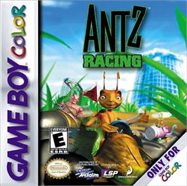 Box cover for Antz Racing on the Nintendo Game Boy Color.
