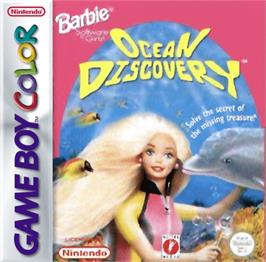 Box cover for Barbie's Ocean Discovery on the Nintendo Game Boy Color.