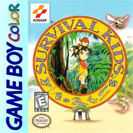 Box cover for Survival Kids on the Nintendo Game Boy Color.