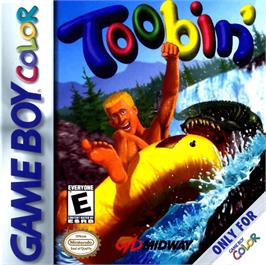 Box cover for Toobin' on the Nintendo Game Boy Color.