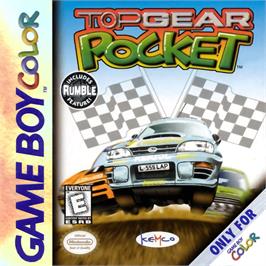 Box cover for Top Gear Pocket on the Nintendo Game Boy Color.