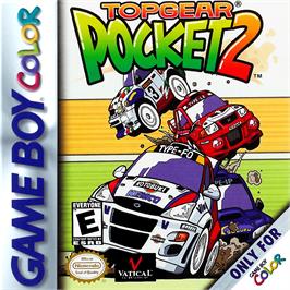 Box cover for Top Gear Pocket 2 on the Nintendo Game Boy Color.