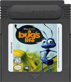 Cartridge artwork for A Bug's Life on the Nintendo Game Boy Color.