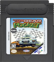 Cartridge artwork for Top Gear Pocket on the Nintendo Game Boy Color.