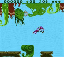 In game image of A Bug's Life on the Nintendo Game Boy Color.