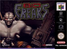Box cover for BioFreaks on the Nintendo N64.