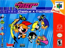 Box cover for Powerpuff Girls: Chemical X-Traction on the Nintendo N64.
