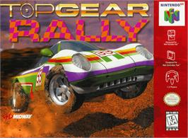 Box cover for Top Gear Rally on the Nintendo N64.