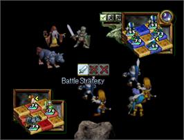 In game image of Ogre Battle 64: Person of Lordly Caliber on the Nintendo N64.