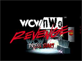Title screen of WCW/NWO Revenge on the Nintendo N64.