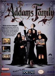 Advert for Addams Family, The on the Sega Master System.