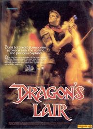 Advert for Dragon's Lair on the Nintendo NES.