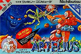 Box cover for Artelius on the Nintendo NES.