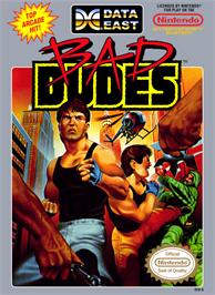 Box cover for Bad Dudes on the Nintendo NES.