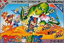 Box cover for Booby Kids on the Nintendo NES.