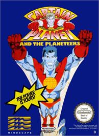 Box cover for Captain Planet and the Planeteers on the Nintendo NES.