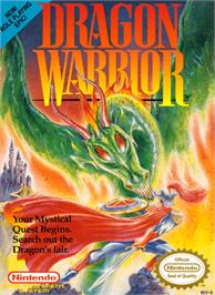 Box cover for Dragon Warrior on the Nintendo NES.