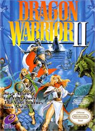 Box cover for Dragon Warrior 2 on the Nintendo NES.