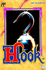 Box cover for Hook on the Nintendo NES.