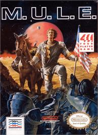 Box cover for MULE on the Nintendo NES.