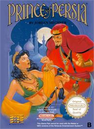 Box cover for Prince of Persia on the Nintendo NES.