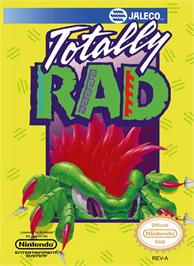 Box cover for Totally Rad on the Nintendo NES.