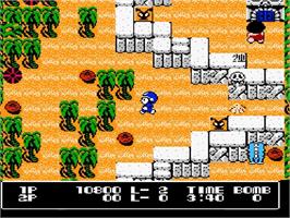 In game image of Booby Kids on the Nintendo NES.