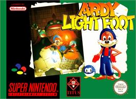 Box cover for Ardy Lightfoot on the Nintendo SNES.