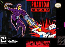 Box cover for Phantom 2040 on the Nintendo SNES.