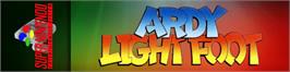 Arcade Cabinet Marquee for Ardy Lightfoot.