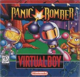 Box cover for Panic Bomber on the Nintendo Virtual Boy.