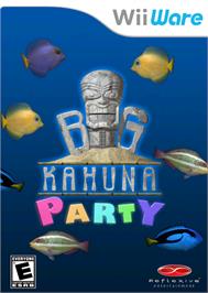 Box cover for Big Kahuna Party on the Nintendo WiiWare.