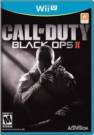 Box cover for Call of Duty - Black Ops II on the Nintendo Wii U.