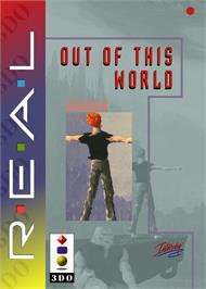 Box cover for Out of This World on the Panasonic 3DO.