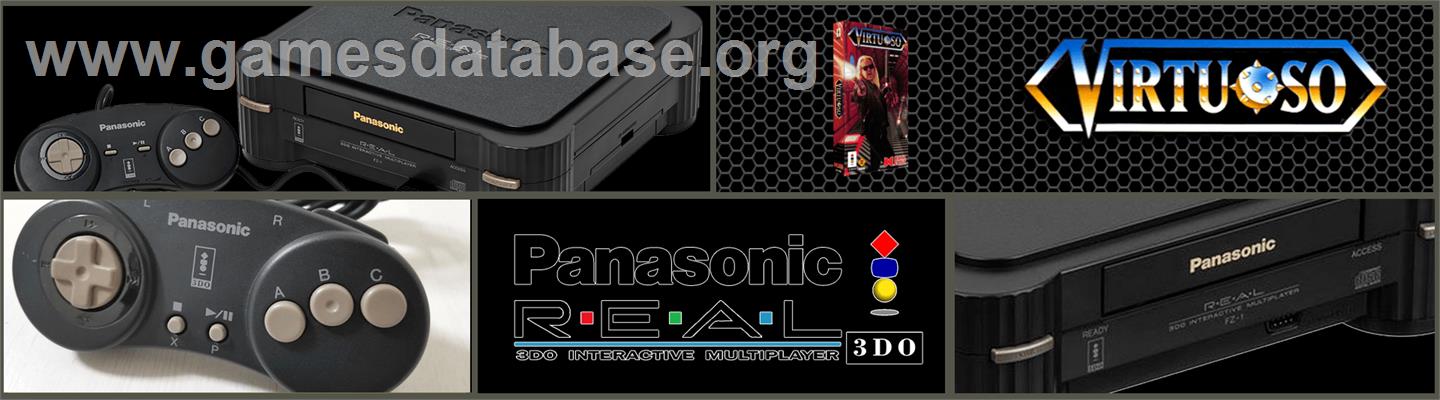 Virtuoso - Panasonic 3DO - Artwork - Marquee